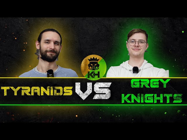 Vanguard TYRANIDS vs GREY KNIGHTS - Warhammer 40K - Battle Report