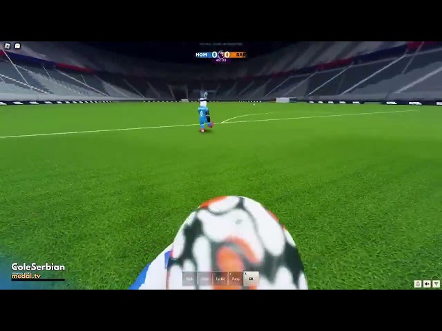 some first person goalkeeping :D