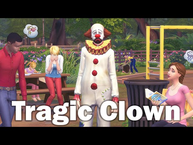 How to Summon The Tragic Clown in the Sims 4