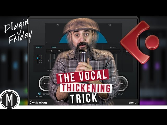 The VOCAL Thickening TRICK using CLONER in CUBASE 10