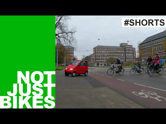 How the Dutch Slow Drivers for Safer Streets #shorts