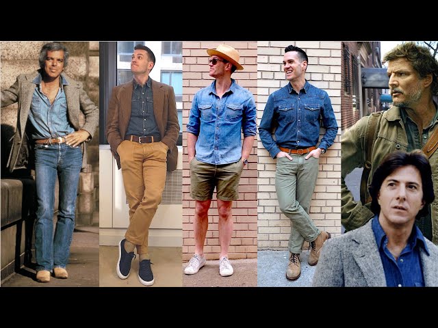 8 Ways to Style a Denim Shirt (any time of year)
