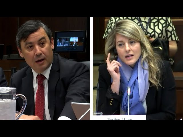 Michael Chong has fiery exchange with Melanie Joly | "Why is this diplomat still here?"