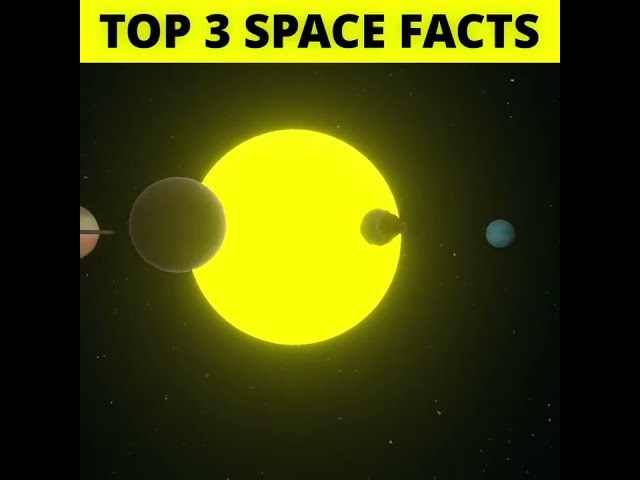 😱Top 3 Shocking & Mysterious SPACE Facts in Hindi/Urdu #2 - Interesting Facts Space Facts - #shorts