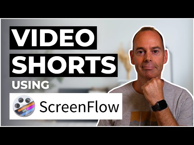 ScreenFlow Tutorial: How To Create Video For YouTube Shorts