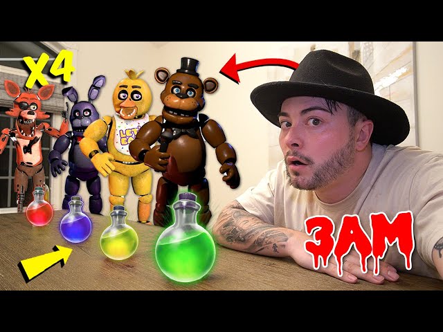 ORDERING FIVE NIGHTS AT FREDDY'S POTIONS FROM THE DARK WEB AT 3AM!! *DRINKING ALL AT ONCE*