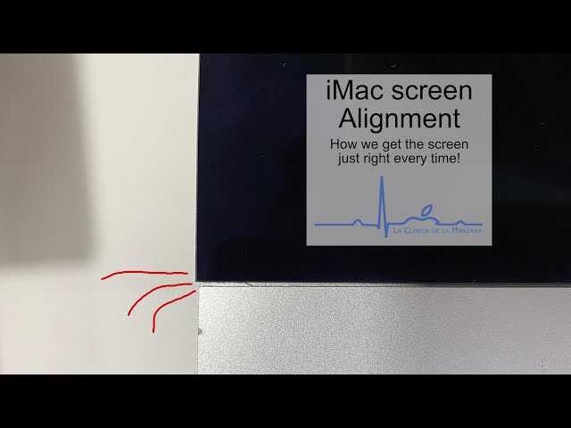 iMac Screen Alignment (2012 through 2020 models)