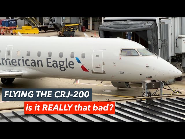 I FLEW ON THE CRJ200...Is it REALLY That Bad?