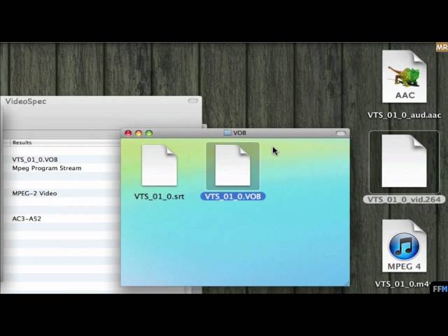 แปลงไฟล์ VOB จาก DVD เป็น M4V ฟรี (Mac)-MR