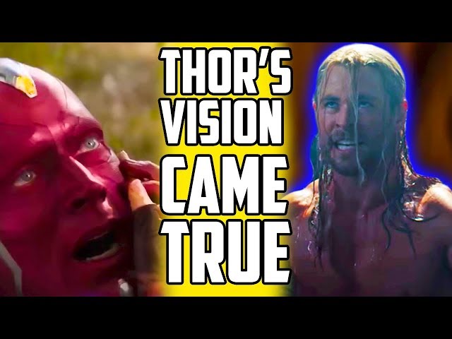 Did Thor's Vision Predict Infinity War's Ending?
