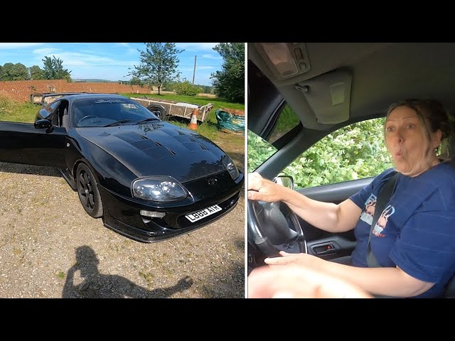FORCING My Mum to Drive My TOYOTA SUPRA!!