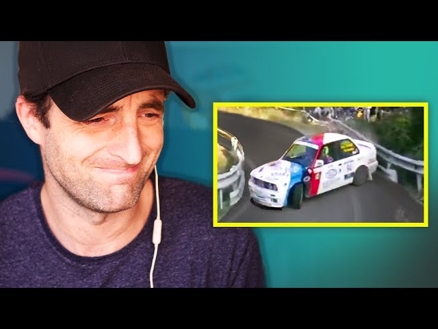 Race Driver Reacts to MASSIVE Rally Moments