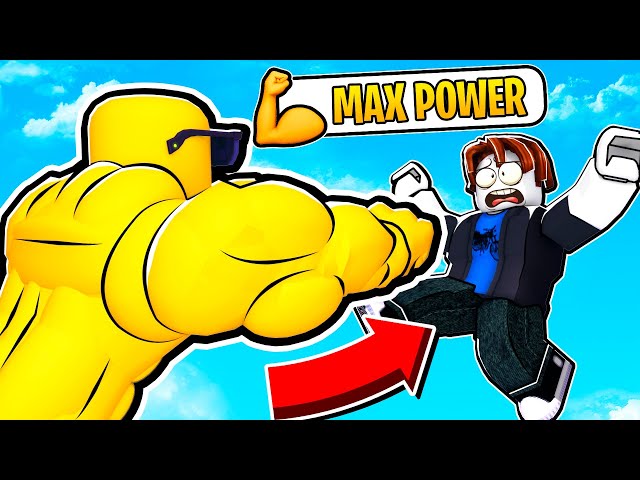 Unlocking MAX POWER in PUSHING SIMULATOR (ROBLOX)