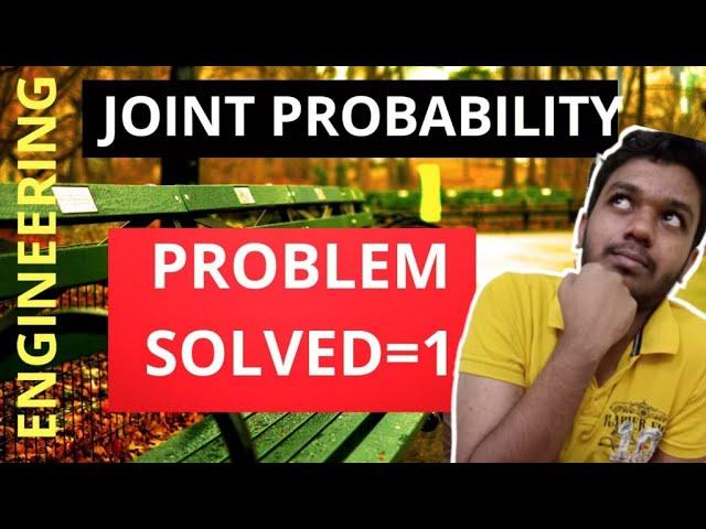 JOINT PROBABILITY DISTRIBUTION//ENGINEERING MATHEMATICS-4//PROBLEMS SOLVED-1// MATHSPEDIA