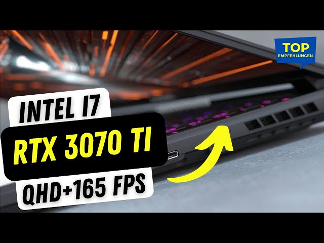 Bester Gaming Laptop RTX 3070 Ti 130 Watt - Gigabyte Aorus 15 mit Intel Core i7 12700H