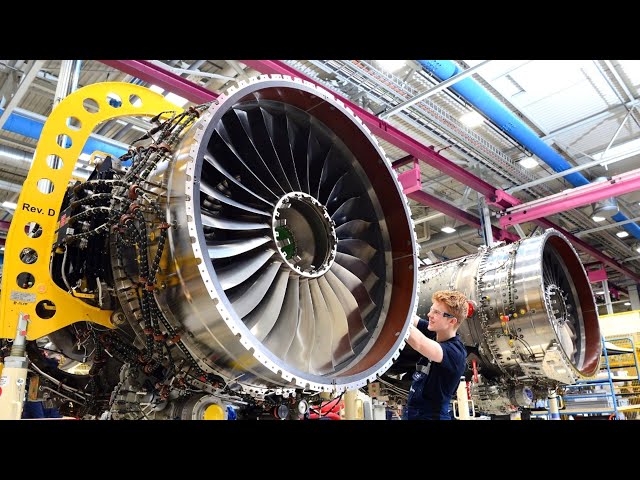 Aircraft turbojet engine production - How build the aero motors
