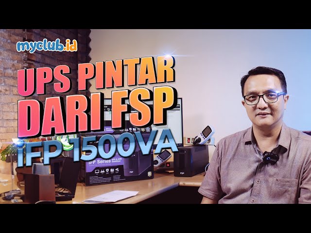 UPS PINTAR DARI FSP - iFP 1500VA