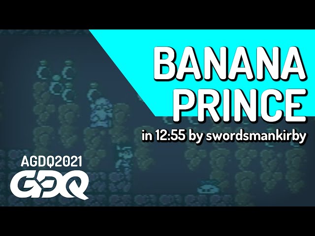 Banana Prince by swordsmankirby in 12:55 - Awesome Games Done Quick 2021 Online