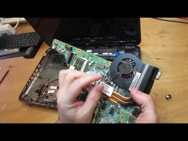 What I fix daily - HP G6 cooling system - Fixing up the mistakes from last night