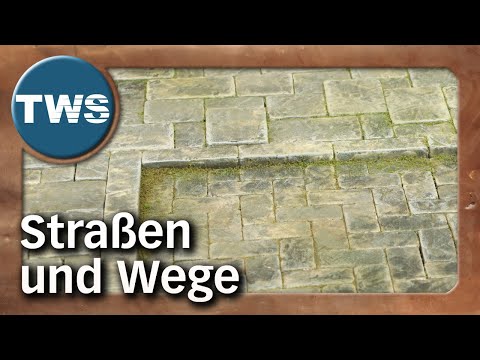 Tutorial: gepflasterte Straßen & Wege / Kopfsteinpflaster, römischer Verband (Tabletop-Gelände, TWS)