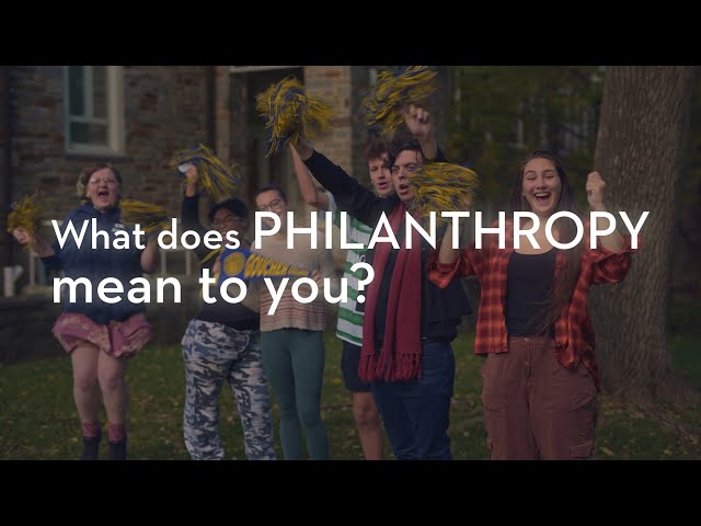What Does Philanthropy Mean To You?