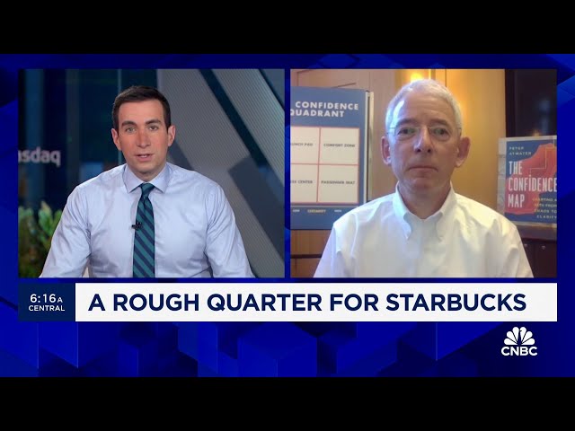 Starbucks has to decide whether they're an experience brand or product brand, says Peter Atwater