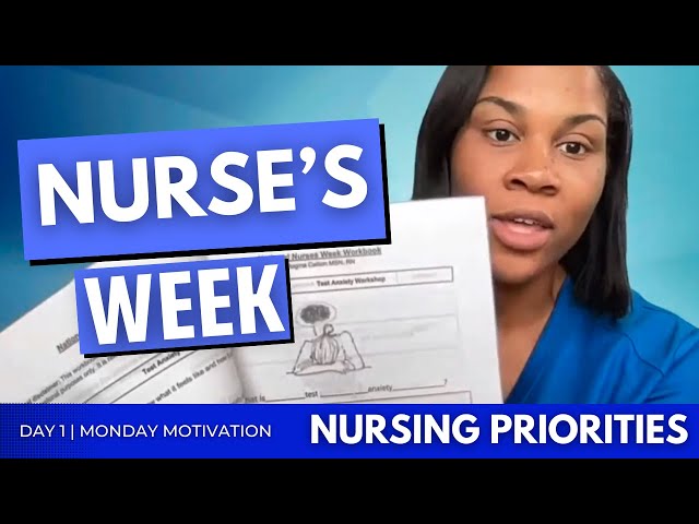 Monday Motivation: Nursing Priorities (Free NCLEX Review)
