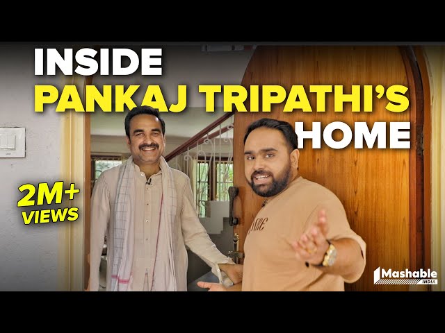 Inside Pankaj Tripathi's Mumbai House | Home Tour