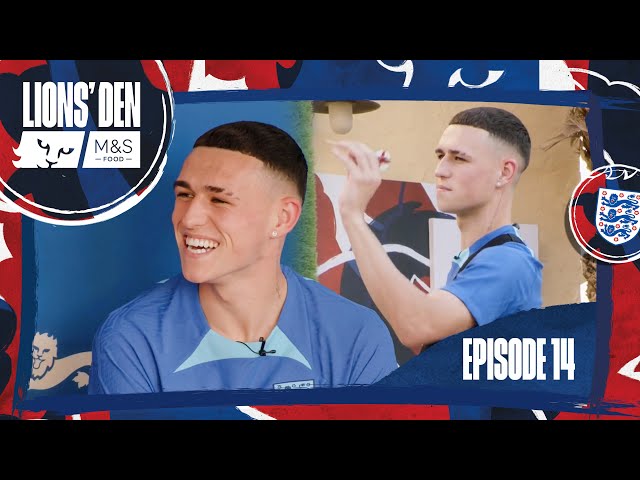 Foden Chats Goal v Wales, No Bounce Challenge & Home Support 💪| Ep.14 | Lions' Den With M&S Food