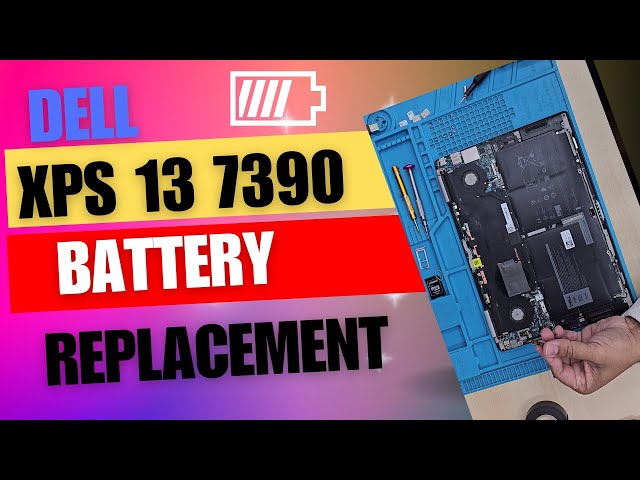 How To Replace Battery For Dell XPS 13 7390 2In1| Easy And Quick