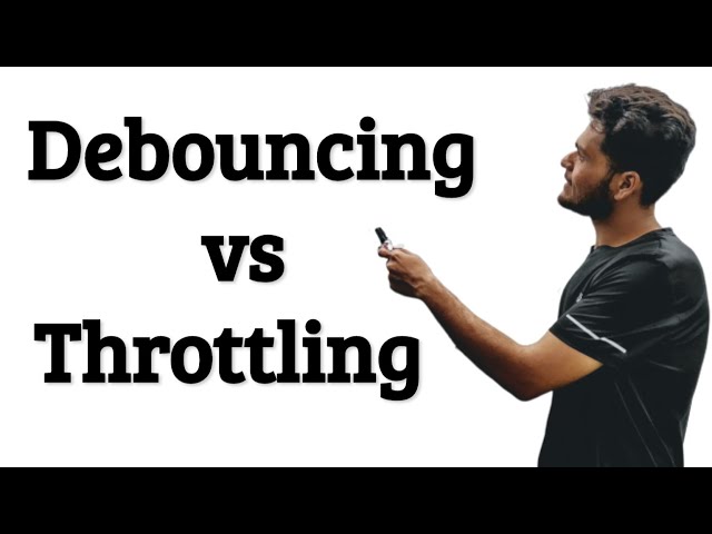 Debouncing vs Throttling | Walmart UI Interview Question
