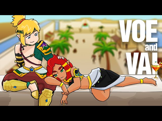 VOE and VAI in Gerudo Town - The Legend of Zelda : TOTK animation [ep10]