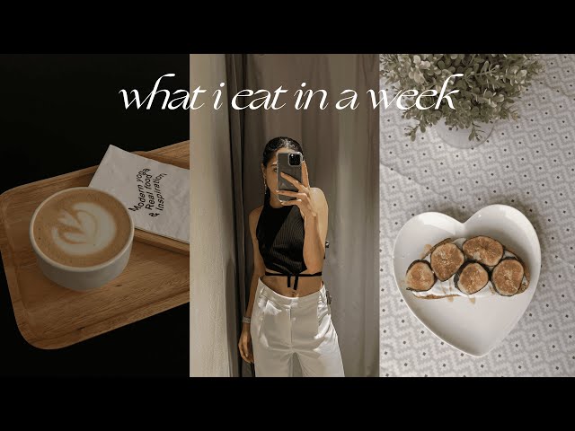 WHAT I EAT IN A WEEK *SUMMER EDITION* | eating out with friends, listening to my body & FOOD FREEDOM