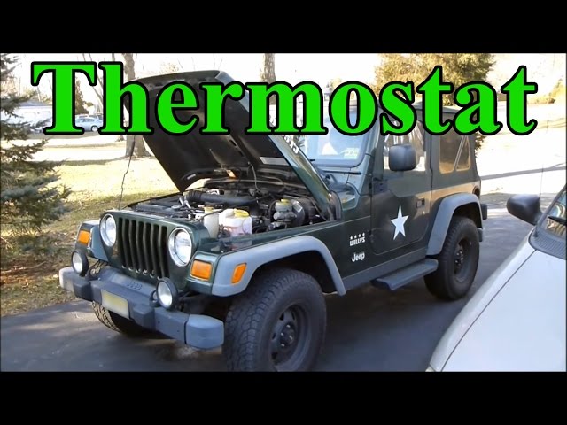 How To Change the Thermostat in a Jeep Wrangler