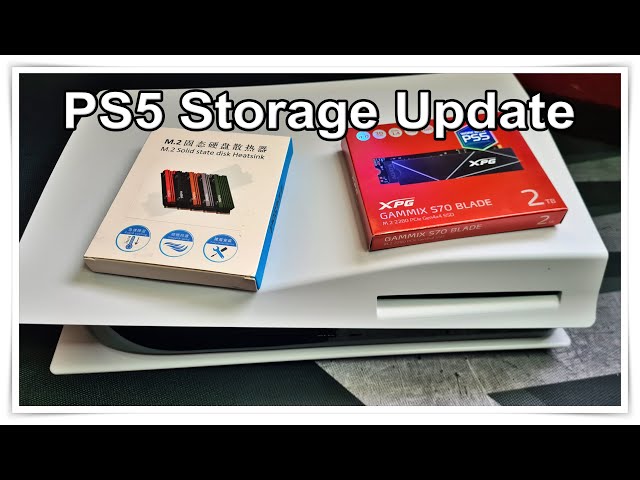 Update My PS5 Storage With  2TB XPG GAMMIX S70 BLADE