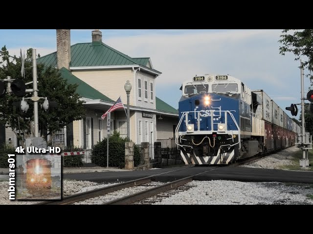 [88][4k] Honoring Our Law Enforcement: The Epic Chase of CSX #3194 on the Georgia Sub, GA 06/08/2021