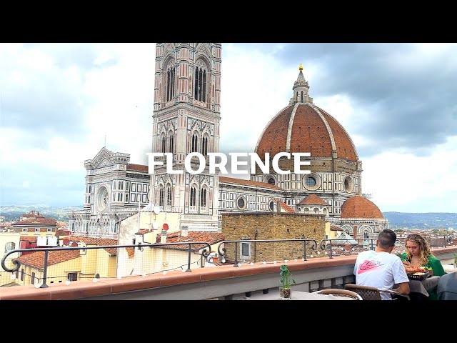[4K]🇮🇹 Florence, Italy💗 : Santa Maria Novella, Duomo Cupola climb, Palazzo Vecchio to  Pitti. 2023