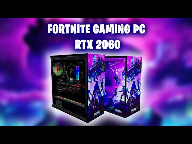 Gaming Pc Build | 2020 | Ryzen 5 3600 | Asus Strix RTX 2060 | Fortnite Themed Gaming Pc