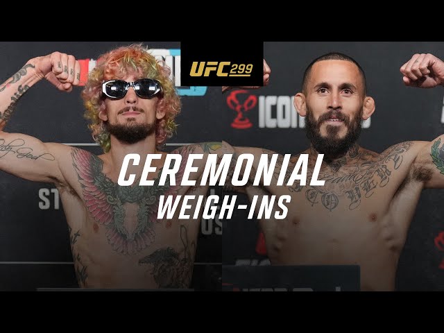 UFC 299: Ceremonial Weigh-In