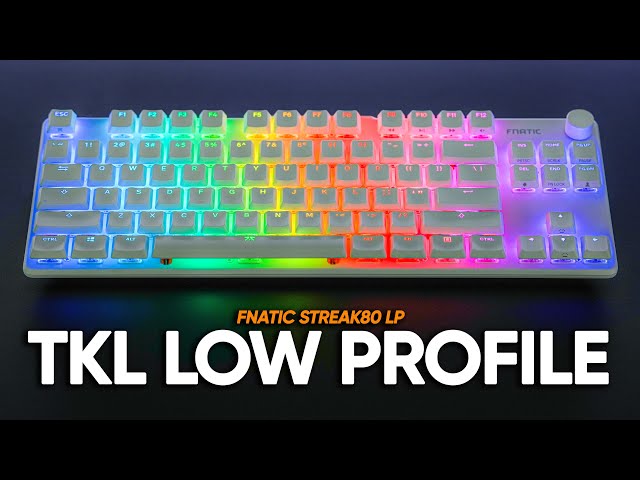 Fnatic Streak80 Review - Good Low Profile Gaming Keyboard