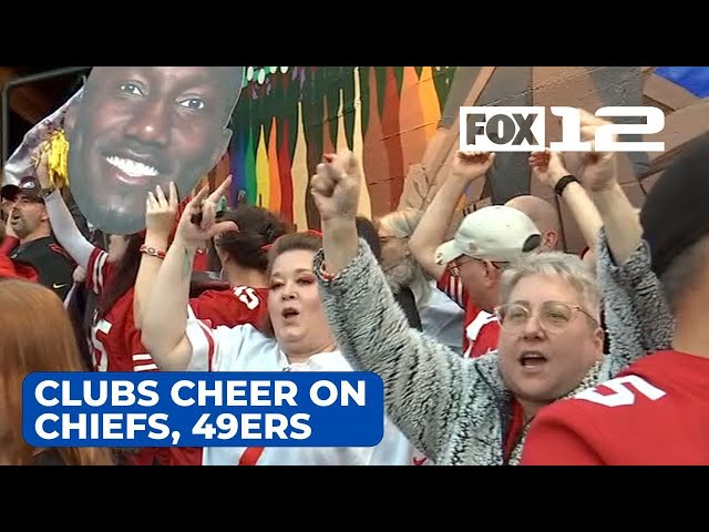 Portland-area clubs cheer on Chiefs, 49ers with good food, friends