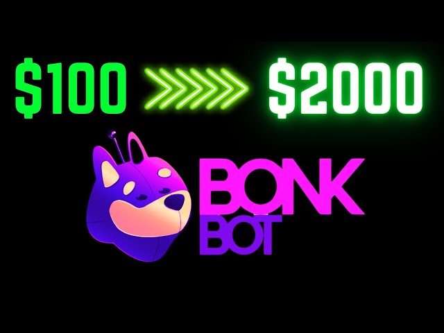 How I Trade 100X Memecoins With BONK BOT (BonkBot Tutorial Telegram)