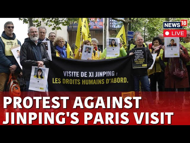 Live | RSF Hold Protest Over Visit OF Xi Jinping Over Detention Of Journalists In China | N18L