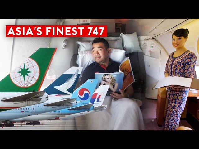 Which Airline Offer The Best B747 Flight Experience in Asia?