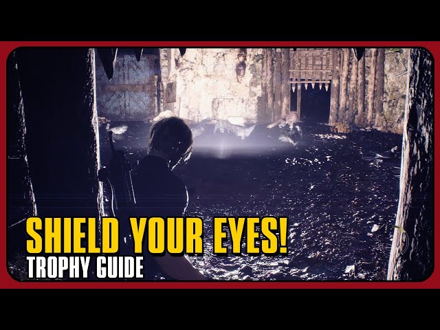 Resident Evil 4 Remake - Shield your Eyes Trophy - Defeat 3 Enemies at Once with a Flash Grenade