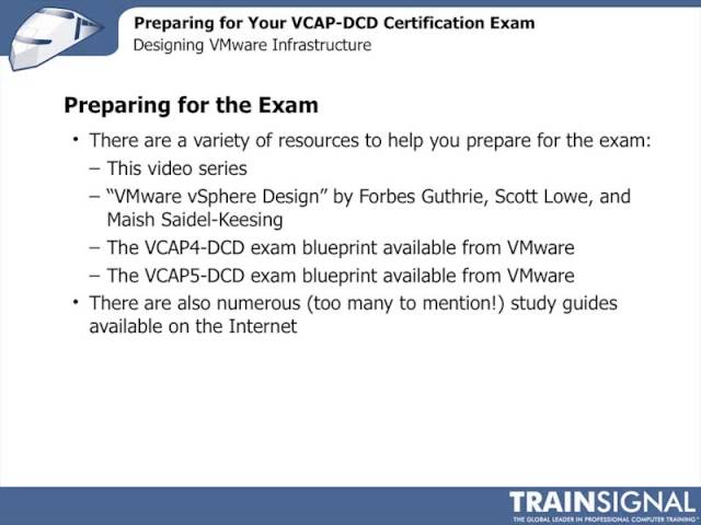 Preparing for Your VCAP DCD Certification Exam