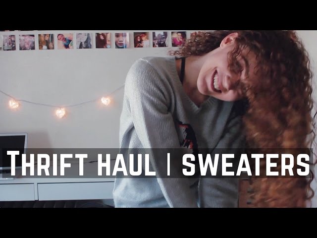 Thrift Haul | Sweaters