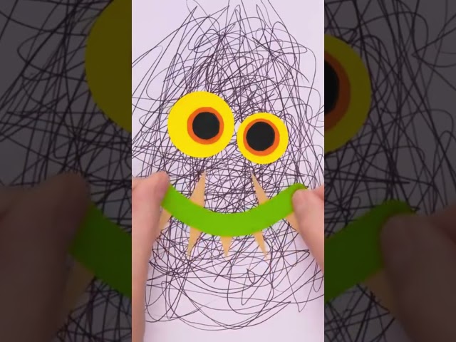 TRANSFORMING A BAD DRAWING INTO A MASTERPIECE 🖼️🖌️by 123 GO! #shorts #art #funny