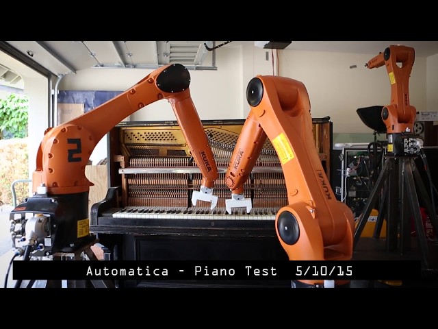 Automatica: Robot Piano Tests