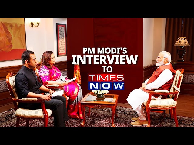 LIVE: PM Modi's interview to Times Now